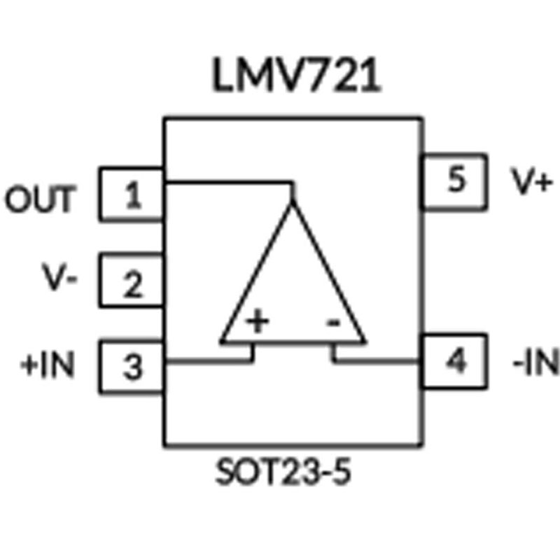 bw必威西汉姆联LMV721IDBVR低噪声运算放大器